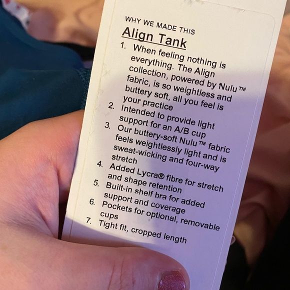 Lululemon align tank top - Picture 3 of 3